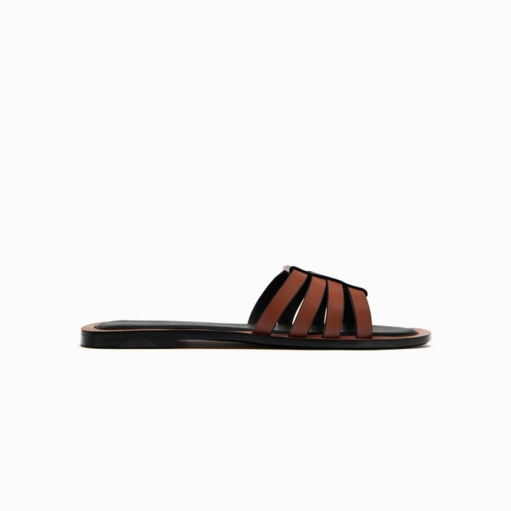 Zara Limited Edition Leather Fisherman Sandals - Picture 5 of 5